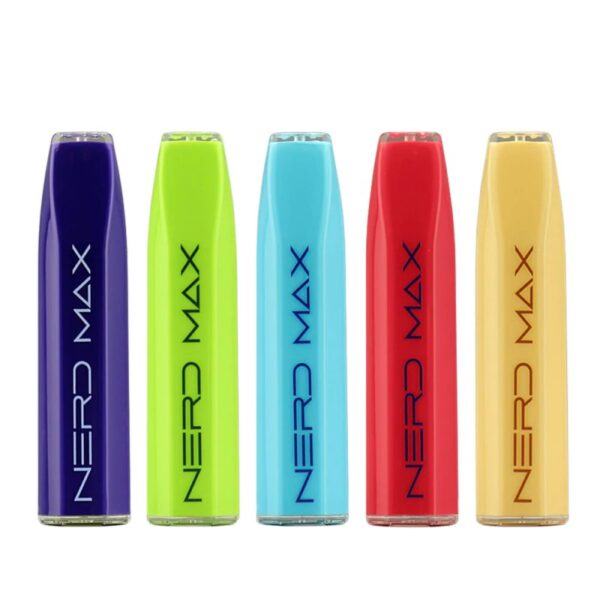 Buy Nerd Max Bar 650 Puffs Disposable Vape Pod online